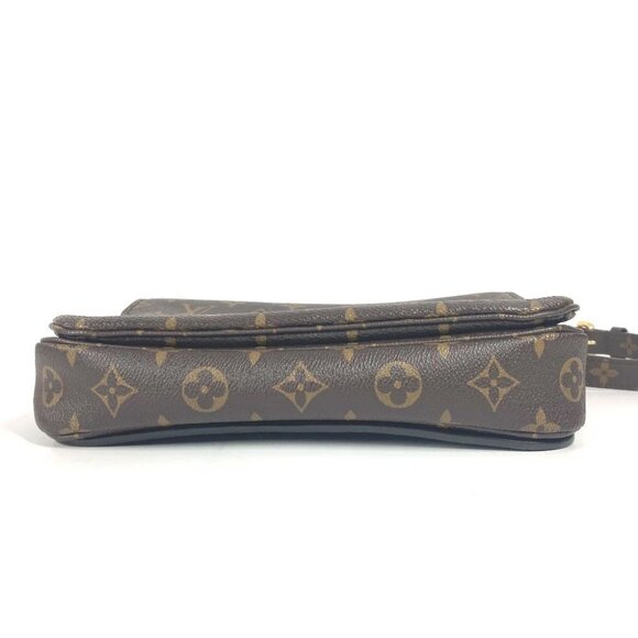 LOUIS VUITTON M40780 Monogram Pochette MetisMM 2WAY Shoulder Bag Hand Bag - Picture 14 of 16
